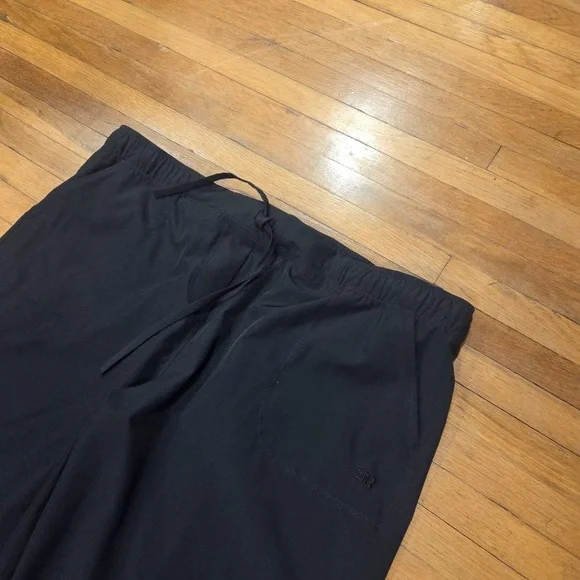 Albion Fit Jetsetters Black Jogger Pants with Gold Ankle Zip Detail - Picture 13 of 13